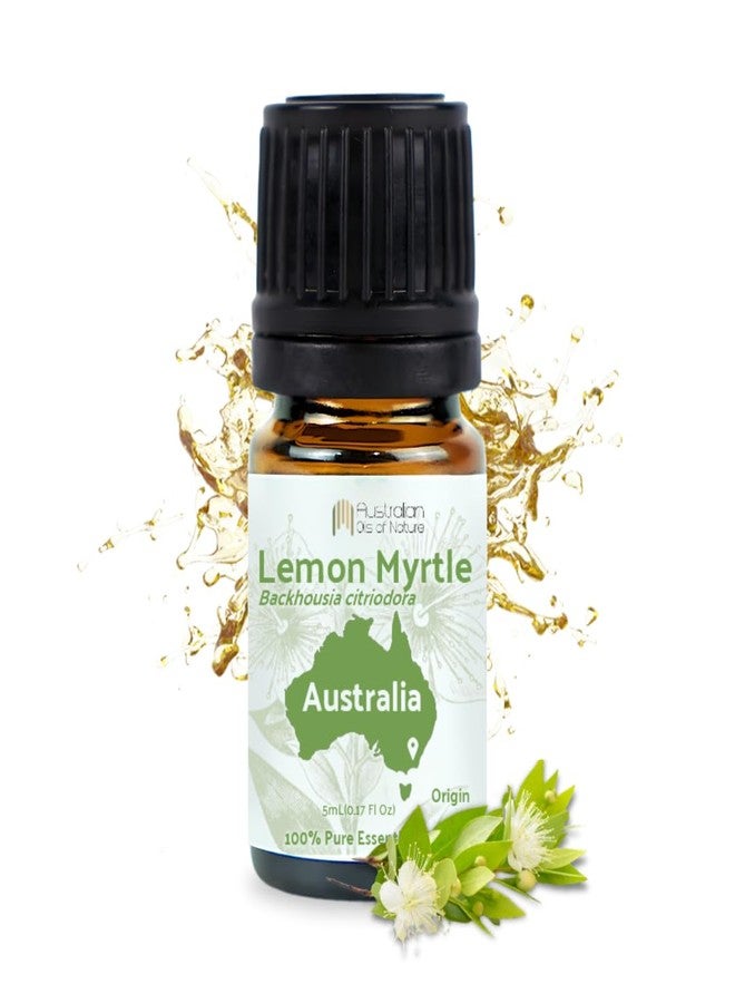 Nature Packaged Lemon Myrtle Essential Oil - Experience an Invigorating, Fresh Citrus Aroma - Pure, Undiluted Therapeutic Grade Essential Oil - 5ml - Image 1