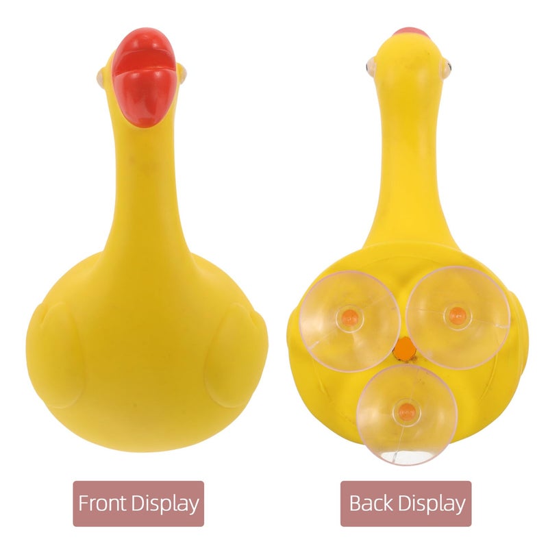 Waterproof Cartoon Bird Suction Cup Hooks For Bathroom Kitchen Towel Wall Mount - Image 4