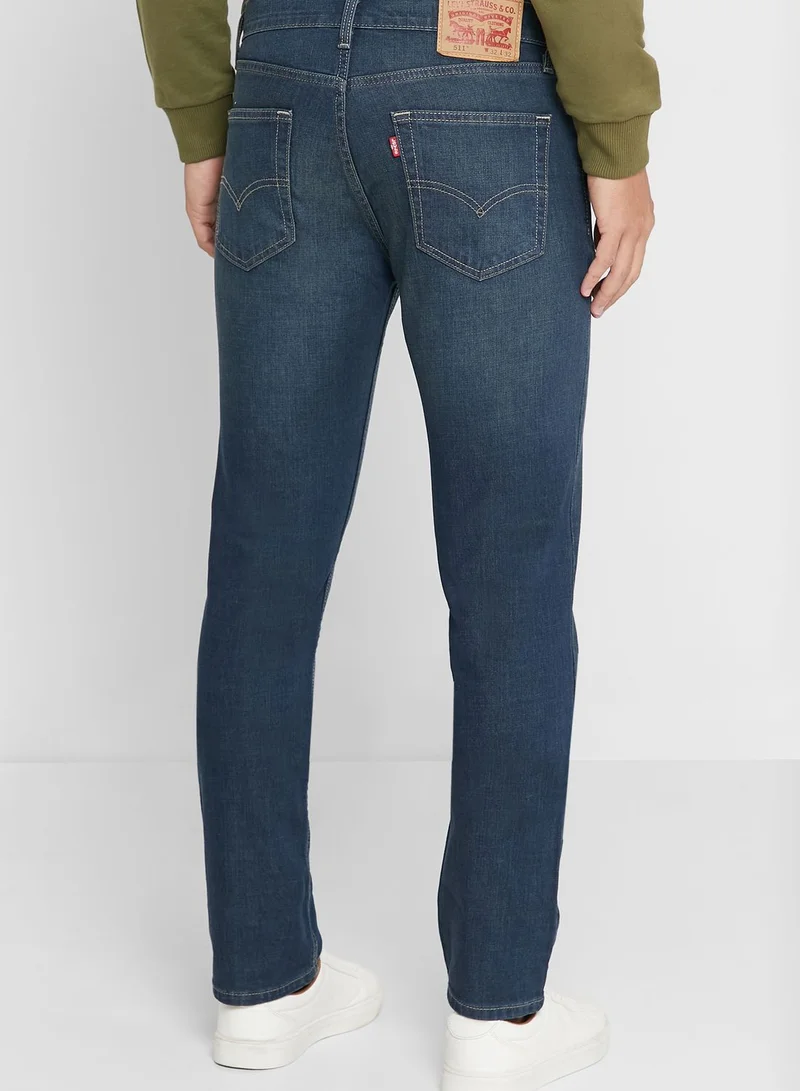 Levi's  Dark Wash Slim Fit Jeans for Men | Best Price UAE