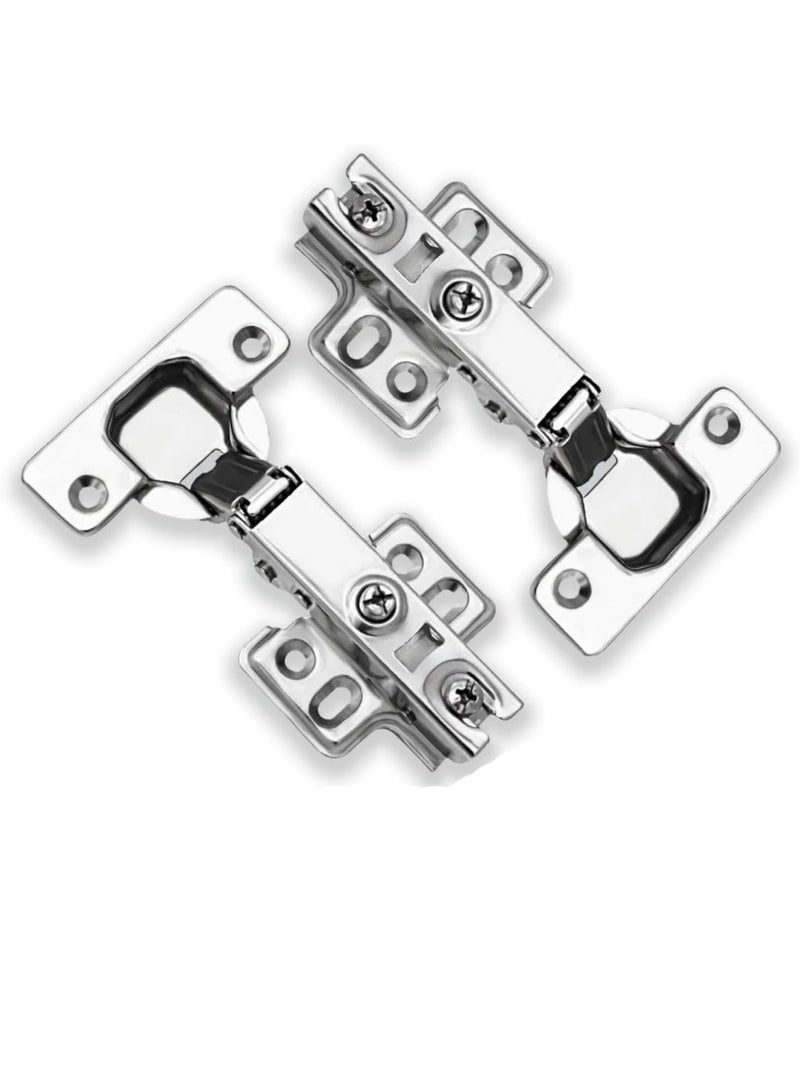 Premium Hidden Cabinet Hinges 105° | Straight Cup, Soft-Close, Silent Closing | Adjustable, Removable for Kitchen, Bathroom & Furniture Doors - Image 1