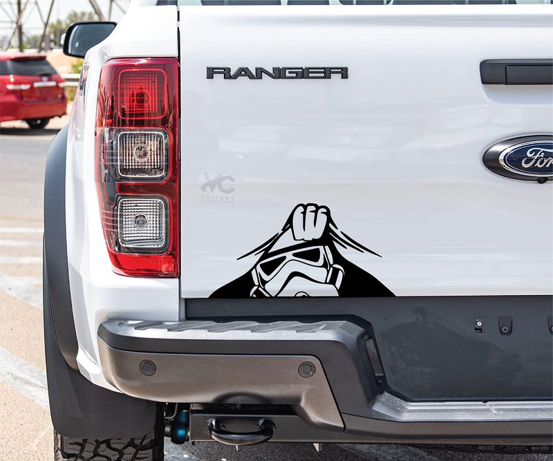 VALIANT COLLECTIONS â€“ Peeking Pooper Stickersâ€“Vinyl Decal for Car and Van â€“ Indoor and Outdoor use for Long Lastingâ€“Waterproof Stickers for Waterbottle and Laptopâ€“Removable Sticker for Mirrorâ€“ VC 394 - Image 4