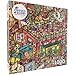 Cross & Glory Cross Glory Metropolitan Mayhem A Cartoon Cosmopolis 1000 Piece Jigsaw Puzzle for Adults Cartoon City Scene Satin Finish 20 x 27 Inches - Image 4