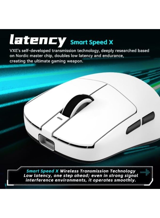 VXE ATK VXE R1 SE+ Wireless Gaming Mouse Ultra-Lightweight 18000 DPI Tri-Mode, Black - Image 5