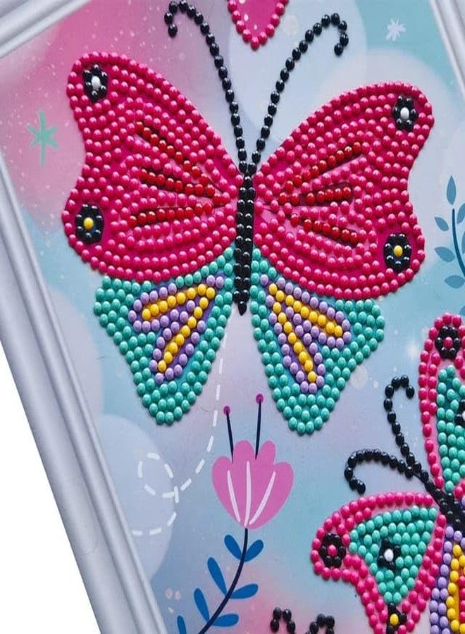 تارا13 مجموعة أدوات الرسم الماسي للأطفال من تيرا، 13 قطعة، تتضمن إطارًا خشبيًا، مجموعة فن الماس، مجموعة الرسم الماسي، فنون وحرف يدوية للبنات، هدية تذكارية للأطفال (عبوة من 8 قطع) - Image 5