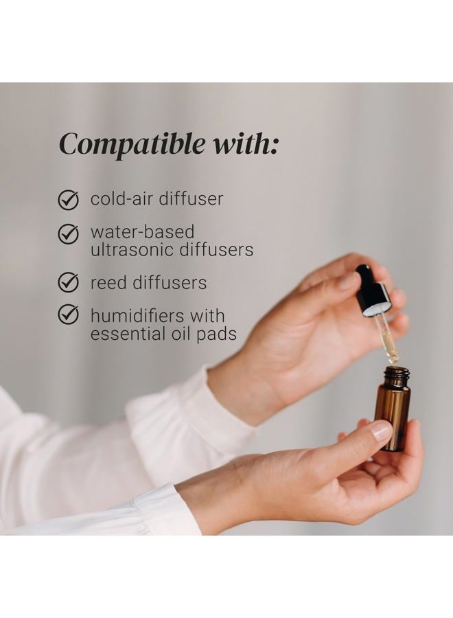 Natscent زيوت أساسية من الشاي الأبيض للناشرات المنزلية، زيت ناشر الشاي الأبيض المستخرج من الطبيعة، روائح زيوت ناشرة تدوم طويلاً وصديقة للعائلة، معتمدة من IFRA، هواء بارد وألتراساونيك - 16 أونصة - Image 4