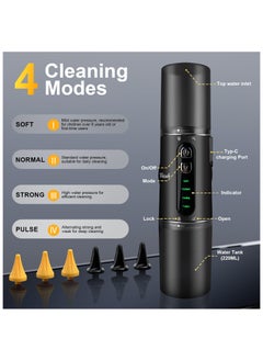 Vicalo Vicalo Electric Ear Cleaner - IPX7 Waterproof | USB-C Charging | 4 Cleaning Modes | Auto Drain | For Adults & Kids  - Image 3