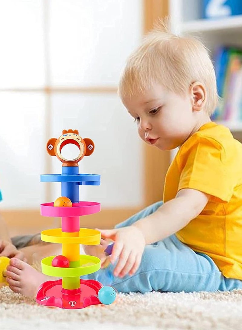 Roll Ball Multicolored Durable And Sturdy For Long Term Use Kids Toy 18x18x41cm  - Image 3