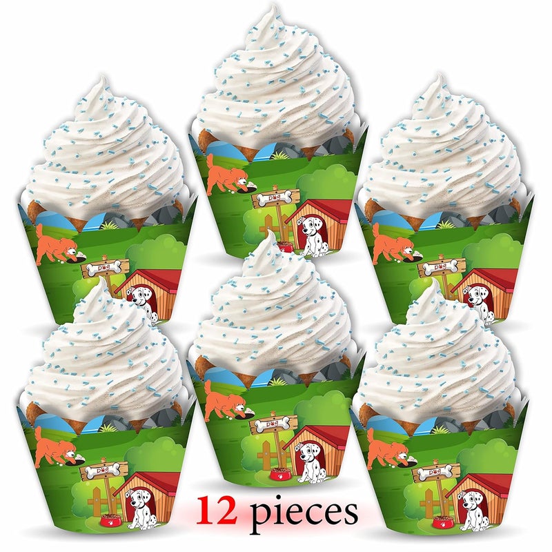 Seyal Pupy Dog Cupcake Wrapper - Image 2
