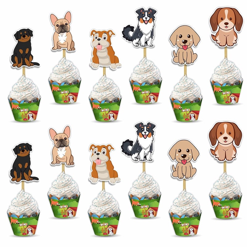 Seyal Pupy Dog Cupcake Wrapper - Image 5