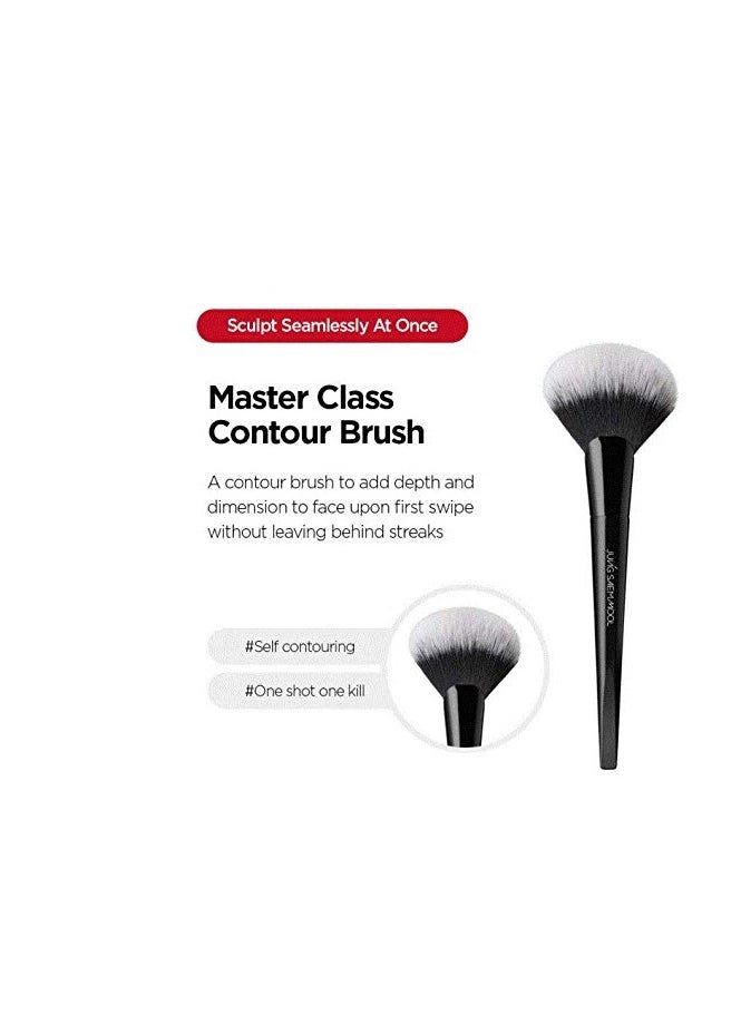 JUNG SAEM MOOL [JUNGSAEMMOOL OFFICIAL] Masterclass Contour Brush | Makeup Artist Brand | Synthetic Fanned makeup Brush | Flawless Sculpting  - Image 3