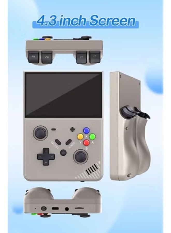 ELTRAZONE M18 Retro Handheld Game Console with 4.3-Inch IPS Screen, Linux OS, 64GB Built-In Storage, and TF Card Support – Portable Pocket Arcade for Retro Gaming, Classic Games, and Nostalgic Entertainment, Perfect for Travel, Home, and Outdoor Fun - Image 3