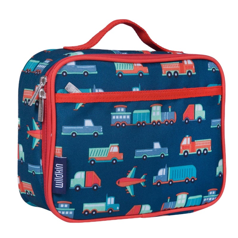 Wildkin Kids Insulated Lunch Box  Durable and Reusable for School  Travel  Transportation