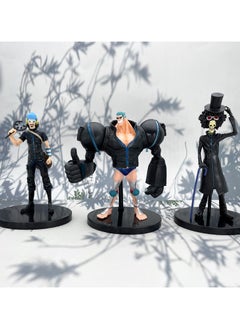 General 92 generation 9 black clothes ONE PIECE Golden City figure theater version black clothes version straw hat group animation ornament doll to give fans and friends gifts (9-17 cm)  - Image 4