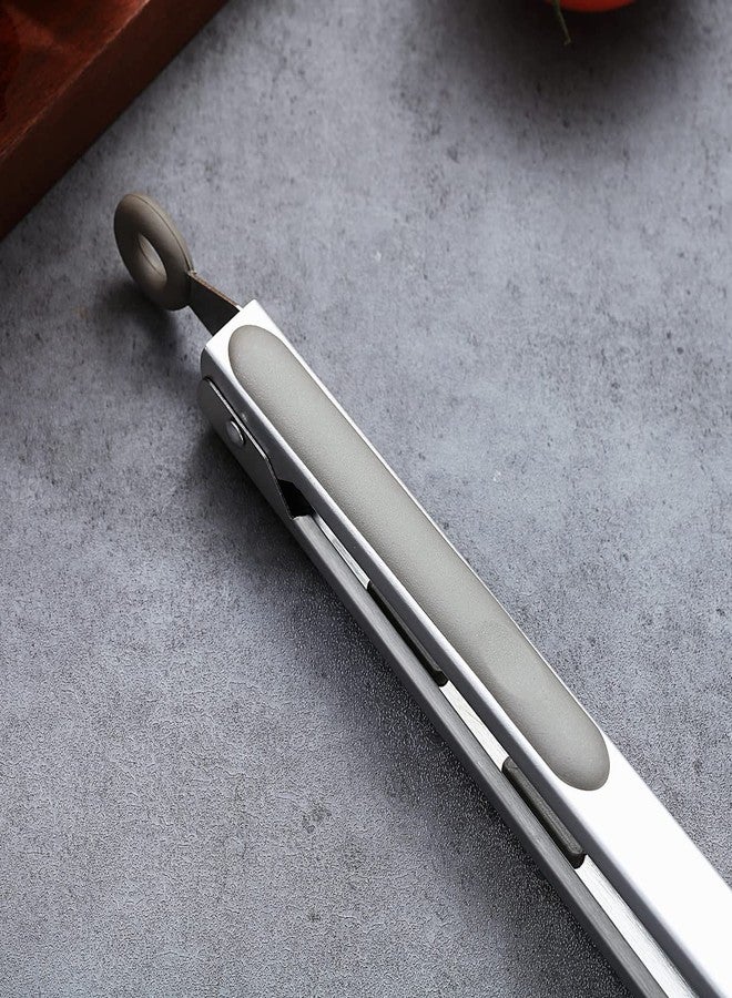 Berglander Cooking Tongs Heavy Duty Food Tongs For Cooking With Silicone Tips, Kitchen Tongs, Grill Tongs, Dishwasher Safe, Easy to Clean - Image 5