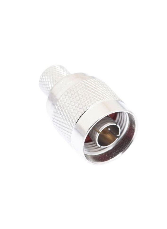 L-com Type N Male Crimp for RG8, 400-Series Cable  - Image 1