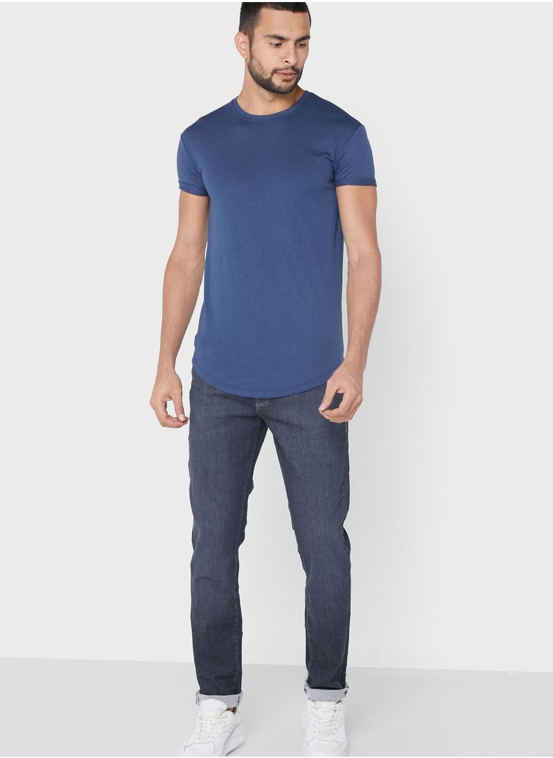 Selected Homme - Slim Fit Jeans Dark Grey - Image 1