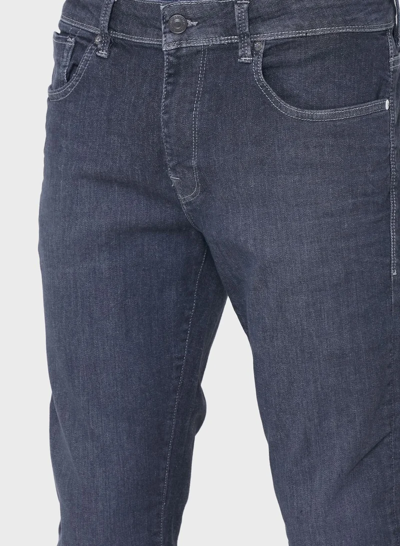 Selected Homme Slim Fit Jeans Dark Grey