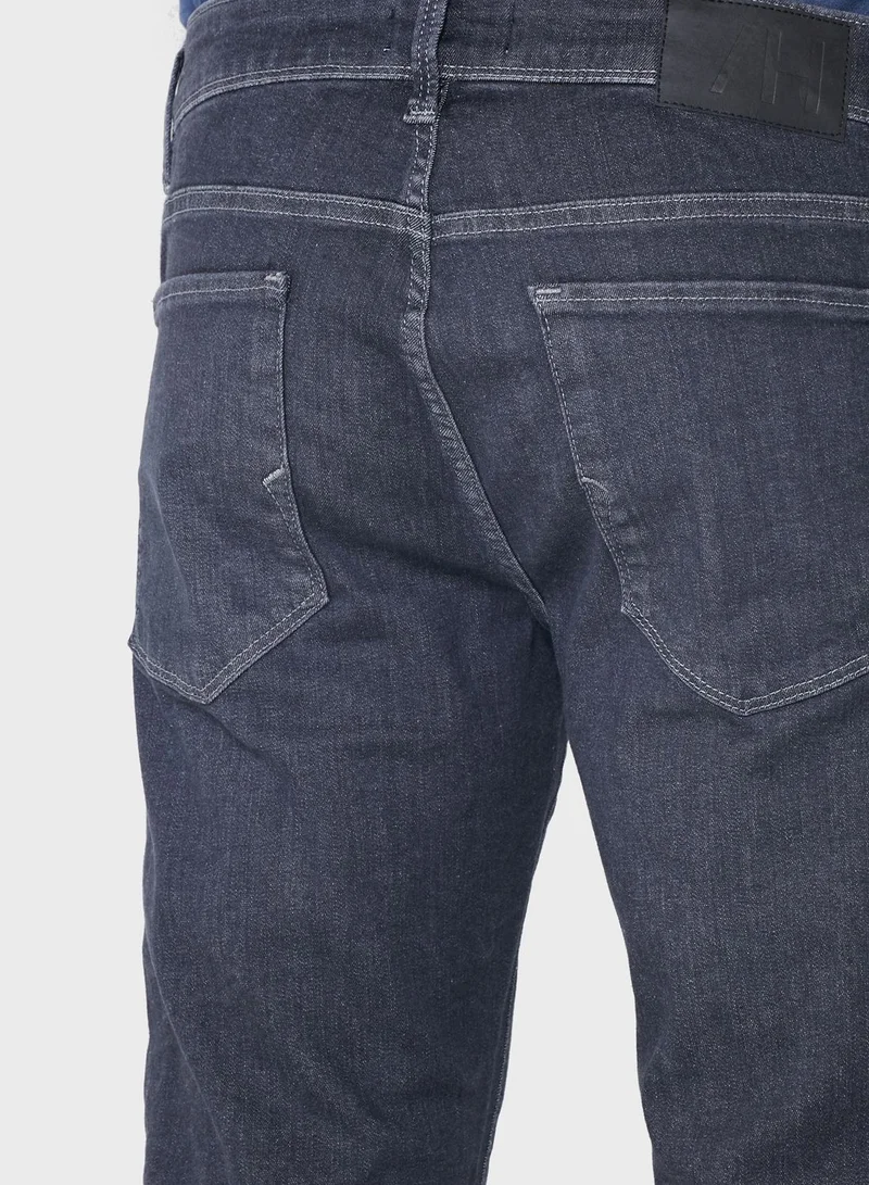 Selected Homme Slim Fit Jeans Dark Grey