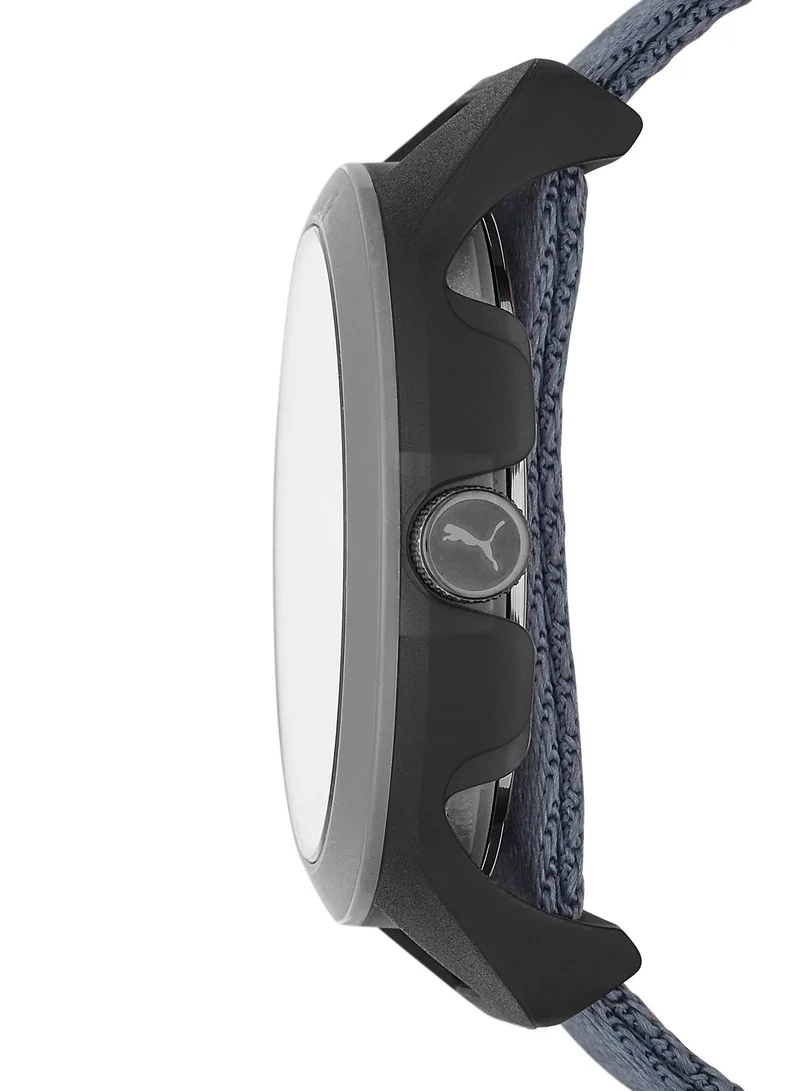 PUMA Reset V1 Analog Quartz Watch for Men With Nylon Band- 3 ATM - PU P5022