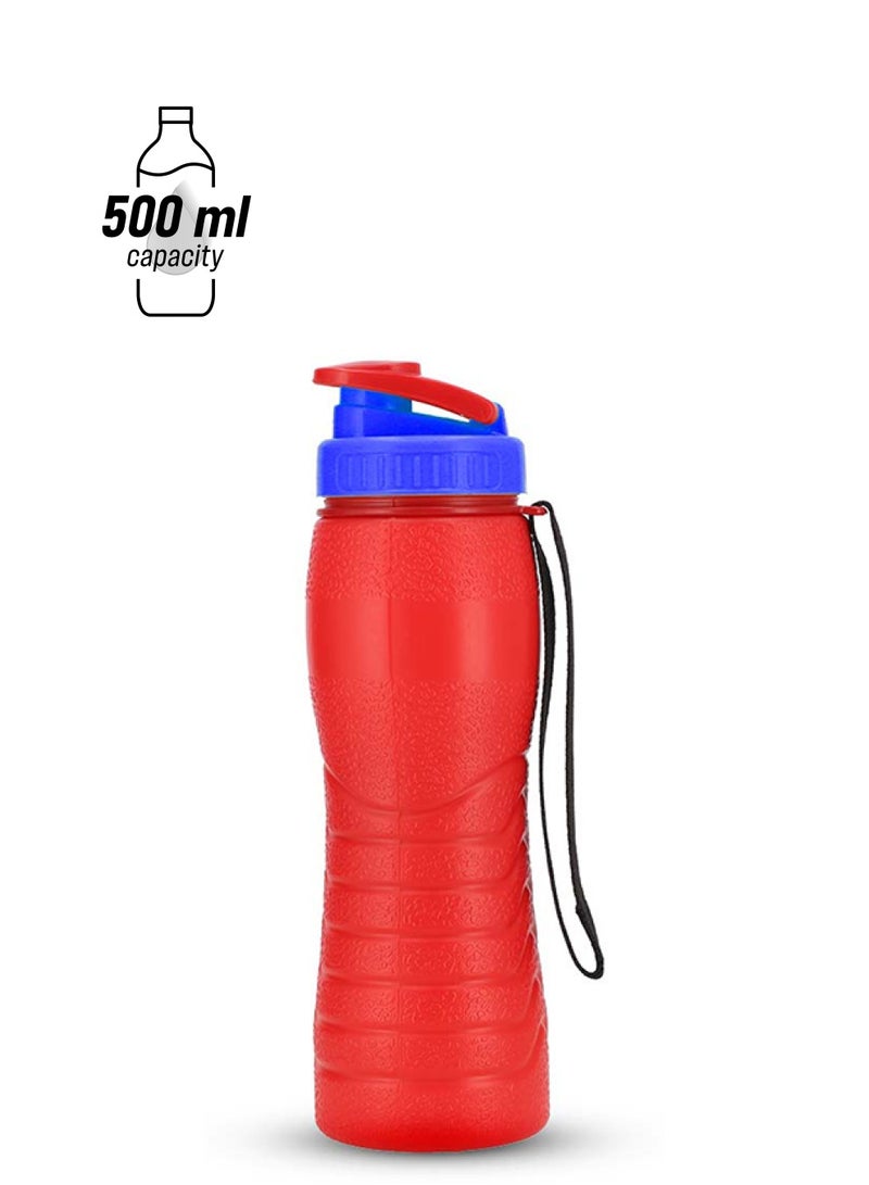 APPOLLO HOUSEWARE Spring Thermic Water Bottle Red 500ML - Image 1