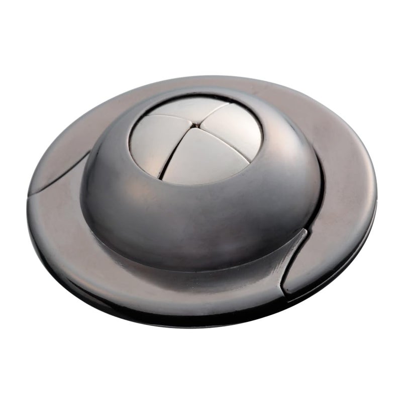 BePuzzled | UFO Hanayama Metal Brainteaser Puzzle Mensa Rated Level 6, for Ages 12 and Up - Image 3