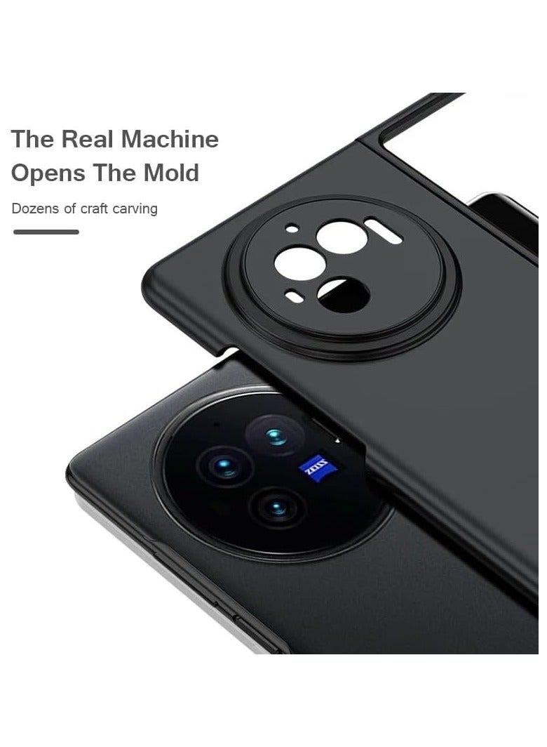 general Case Compatible with VIVO X Fold 3 Case, Luxury Skin-Friendly Matte Folding Phone Case Slim Hard PC Shockproof Bumper Back Cover for Vivo X Fold3 - Image 2