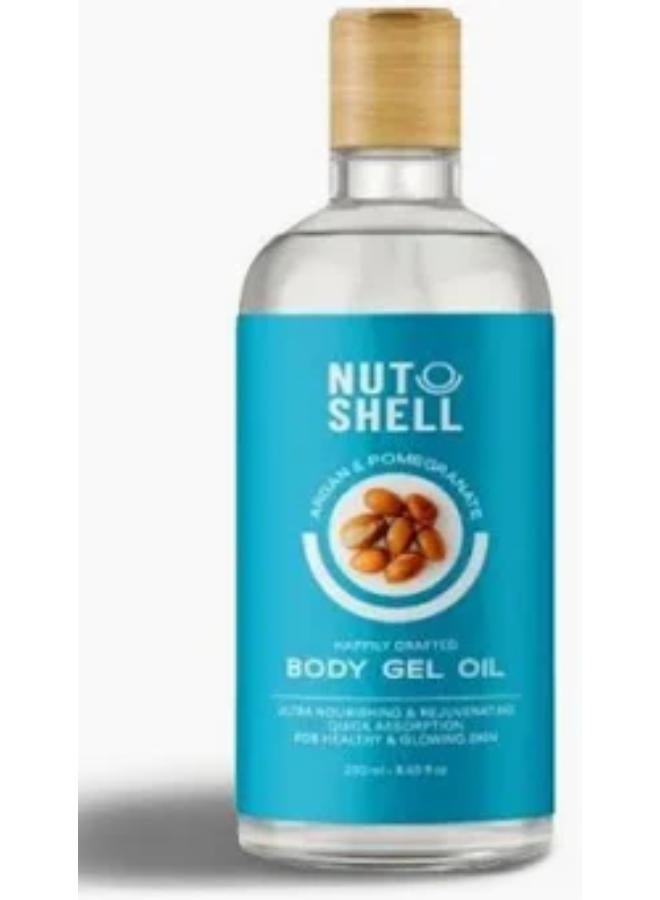 Nut Shell ARGAN POMEG Body Gel Oil 250ml