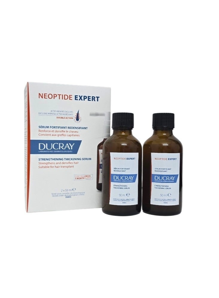 DUCRAY Serum Fortifiant Redens ifiant Renfore Et Densifie Le Cheveu 2*50Ml - Image 1