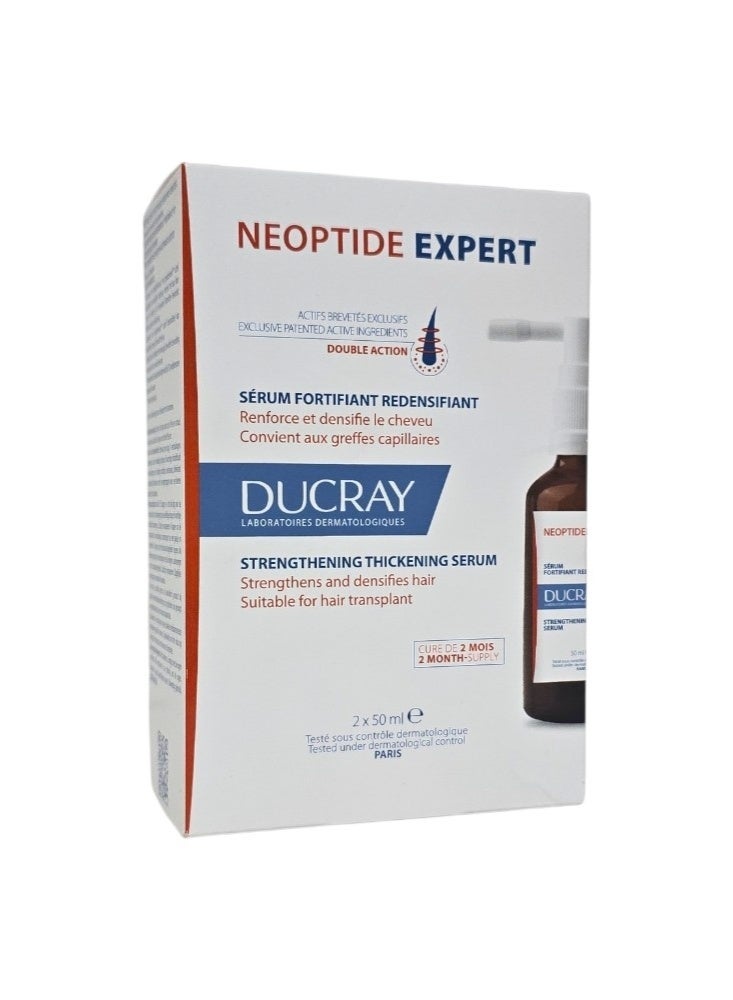 DUCRAY Serum Fortifiant Redens ifiant Renfore Et Densifie Le Cheveu 2*50Ml - Image 3