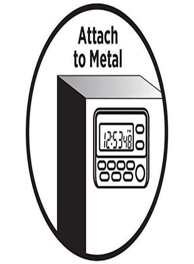 General Tools TI388 Digital Timer, Four Channel with Clock , White - Image 5