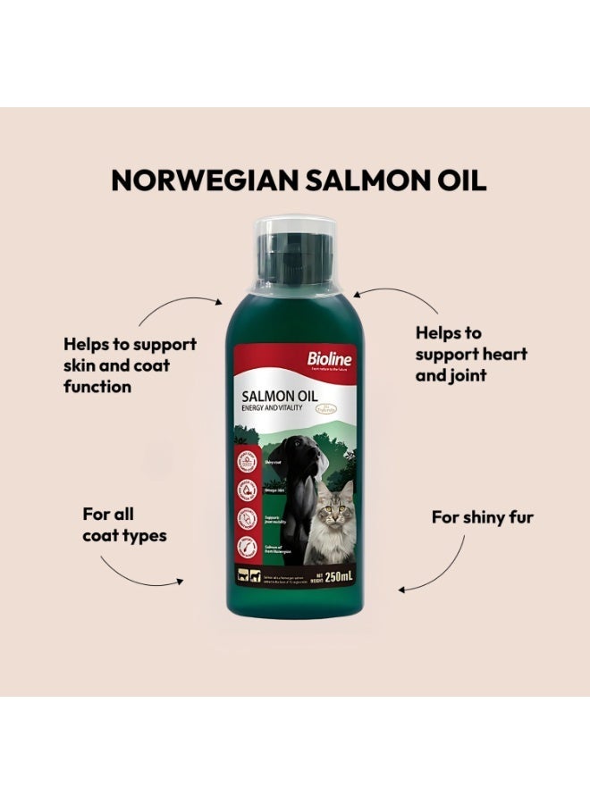Bioline Norwegian Salmon Oil 250ml - Image 3
