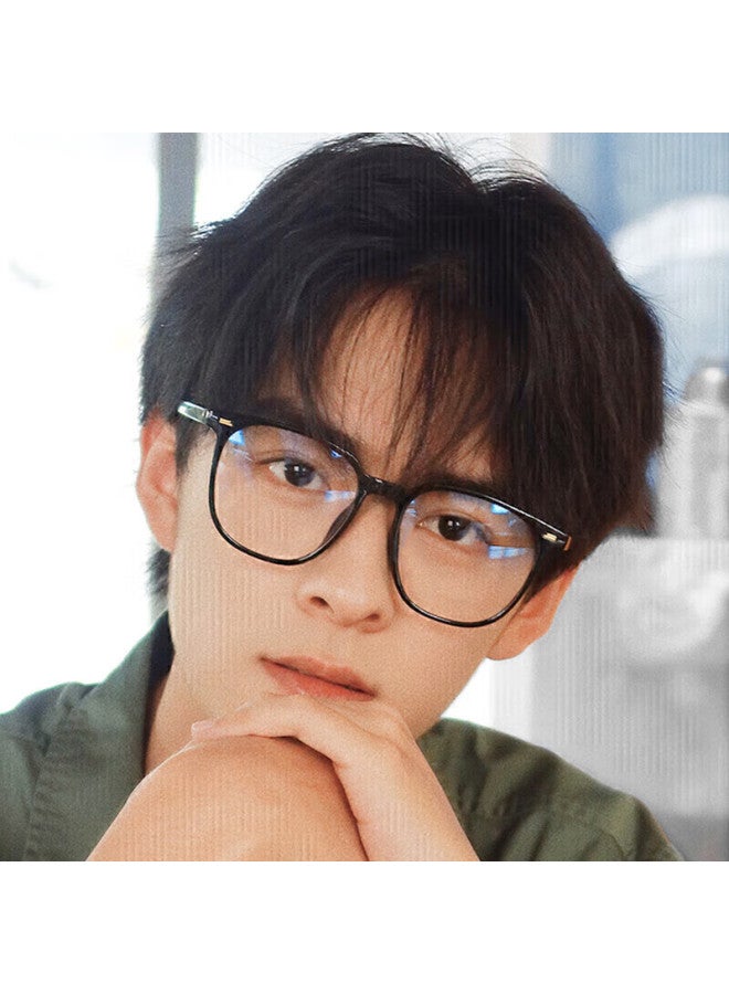 Eyeplay Large Frame Gl For Women, Bare Face Look, Face-slimming Effect, Can Be Fitted With Prescription Lenses For Men, Optical Frame - Image 1