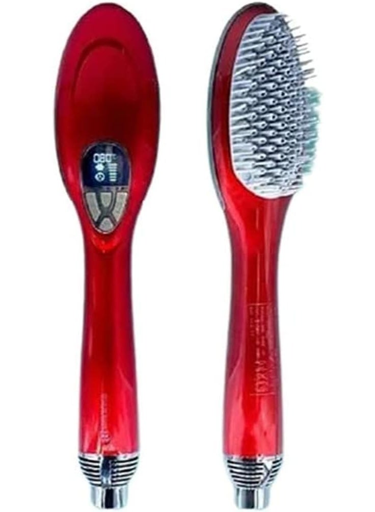 فرشاة فرد وتجفيف شعر بتدفق أيوني، و3 أوضاع للهواء وتحكم في درجة الحرارة - Image 1