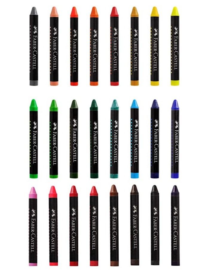 102-Piece School Colouring Value Set Multicolour
