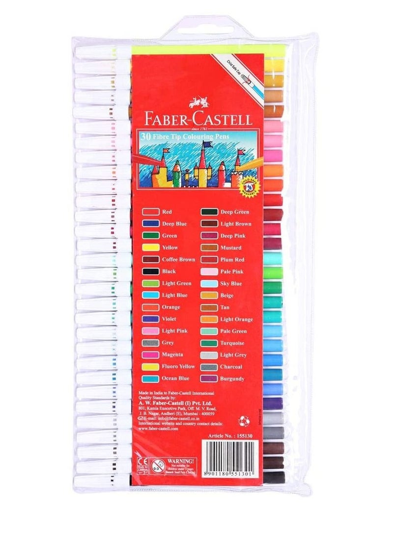 102-Piece School Colouring Value Set Multicolour