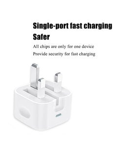 WAIKIL Iphone Pd 20w Fast Charger |Usb C Wall Fast Charger Is Compatible With Iphone 15/14/14 Pro/14 Pro Max/13/12/Se2020/11/Xr/Xs Max/X/Ipad/Power Bank  - Image 3