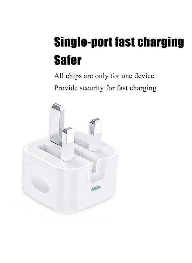 WAIKIL - Iphone Pd 20w Fast Charger |Usb C Wall Fast Charger Is Compatible With Iphone 15/14/14 Pro/14 Pro Max/13/12/Se2020/11/Xr/Xs Max/X/Ipad/Power Bank - Image 1