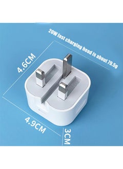WAIKIL Iphone Pd 20w Fast Charger |Usb C Wall Fast Charger Is Compatible With Iphone 15/14/14 Pro/14 Pro Max/13/12/Se2020/11/Xr/Xs Max/X/Ipad/Power Bank  - Image 4