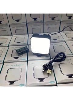 General Pocket Fill Light Portable Camera Small Battery Plug-in Square Short Video Conference LED Fill Light-Specifications:Dry Battery  - Image 5