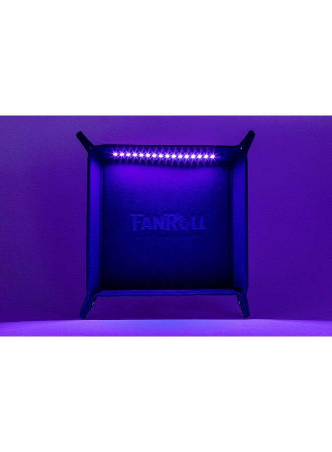 Metallic Dice Games FanRoll Black Light Tray - Image 4