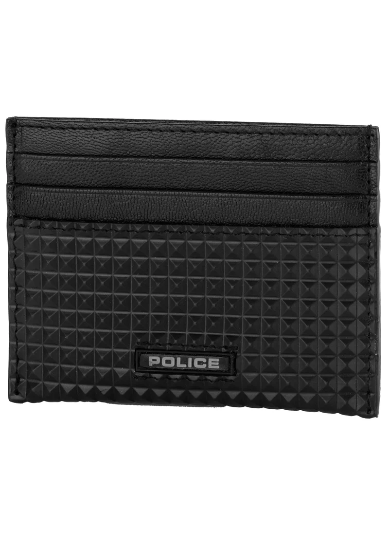 POLICE Police Card Case Pyramid Black