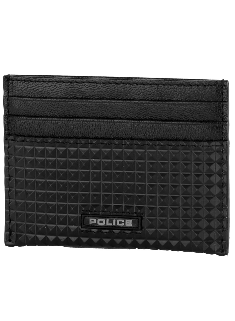 POLICE Police Card Case Pyramid Black