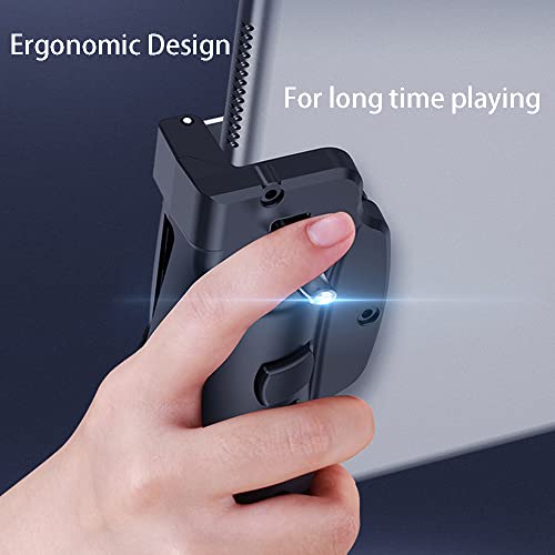 Ytuomzi Game Controller for iPad PUBG Mobile Game Controller Cellphone Trigger Switches for PUBG/Knives Out Gaming Controller Shooter L1R1 Trigger Fire Button Aim Key Gamepad for Tablet/Android/iOS/iPhone - Image 5