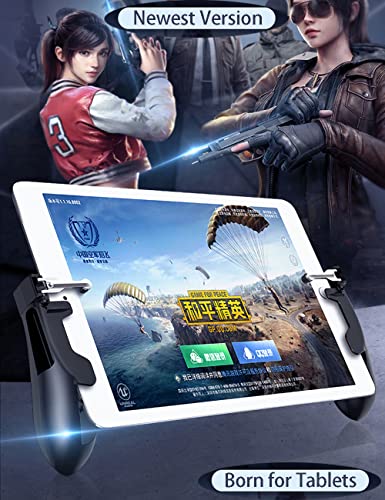 Ytuomzi Game Controller for iPad PUBG Mobile Game Controller Cellphone Trigger Switches for PUBG/Knives Out Gaming Controller Shooter L1R1 Trigger Fire Button Aim Key Gamepad for Tablet/Android/iOS/iPhone - Image 2