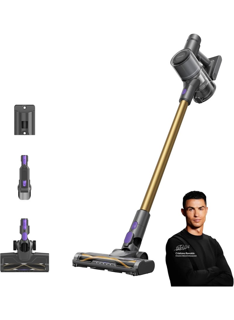 دريم مكنسة كهربائية لاسلكية DREAME EasyVac، شفط قوي بقوة 26,000Pa، وقت تشغيل 50 دقيقة، مكنسة عصا خفيفة الوزن بوزن 1.25kg، رأس فرشاة LED، شاشة LED ذكية، ترشيح 99.9% للأرضيات الصلبة والسجاد - Image 1