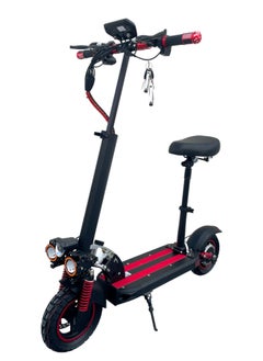 CHENXN Electric Scooter 1000W Motor 48V10Ah Battery 35 to 45Km Range Max Speed 55KmpH 4 Suspension Led Lights & Digital Display  E10  - Image 2