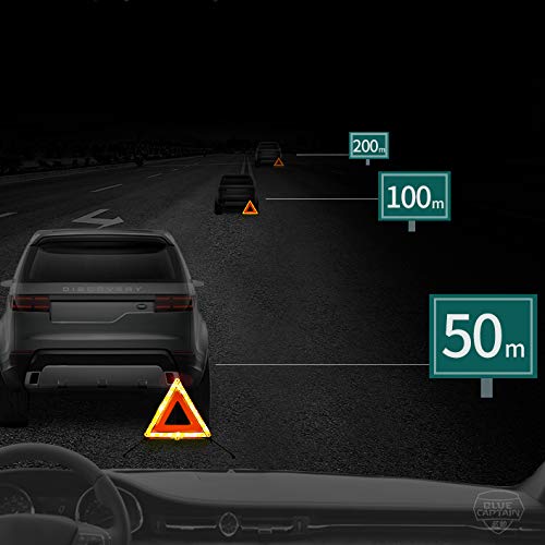 Fasmov 3 Pack Triangle Warning Frame Triangle Emergency Warning Triangle Reflector Safety Triangle Kit, Emergency Triangle for Vehicles, Car Road Reflective Kit - Image 5