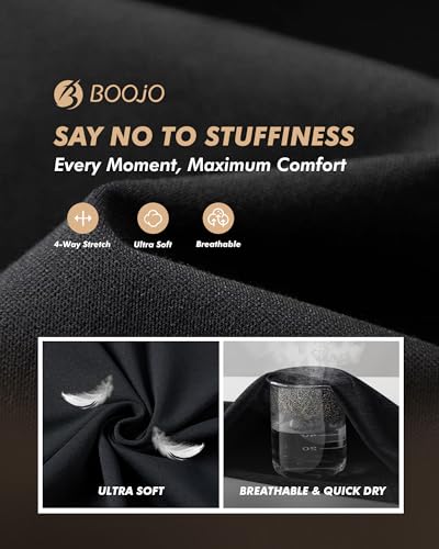 BOOJO 5 Pack Tank Tops Men - Quick Dry Moisture Wicking Summer Workout Muscle Sleeveless Shirts for Gym Beach Running - Image 4