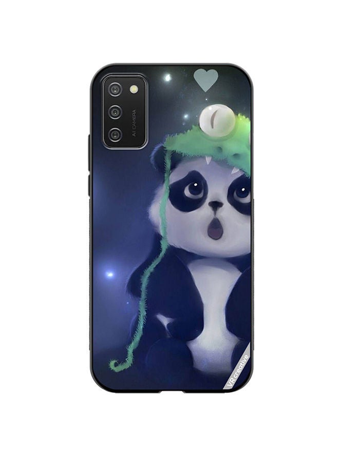 VR CREATIVE Protective Case Cover For Samsung Galaxy A02s Starlight Panda Design Multicolour - Image 1
