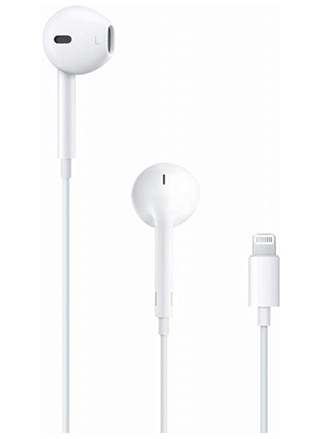 ابل  إيربودز أبل 2 في 1 مع موصل لايتيننج وموصل لايتيننج إلى كابل USB لآيفون أبل أبيض - Image 2
